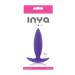 Анальная пробка для ношения INYA Spades Small, цвет: фиолетовый - 10,2 см