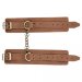 Кожаные наручники Maya, цвет: коричневый