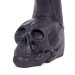 Фаллоимитатор-гигант с черепом Cock with Skull - 28 см, цвет: черный