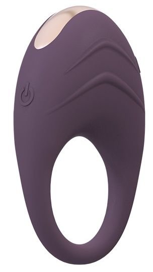 Эрекционное виброкольцо AVETA, цвет: фиолетовый