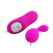 Вибростимулятор Baile Pretty Love Mini Love Eggs с тонким кончиком и выносным пультом управления, цвет: розовый
