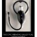 Уретральный вибростимулятор Urethral Sounding Vibrating Bullet Plug, цвет: черный