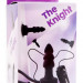 Анальная вибровтулка The Knight с функцией подкачки, цвет: черный - 10 см