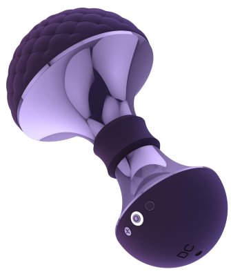 Универсальный вибромассажер Enoki, цвет: фиолетовый