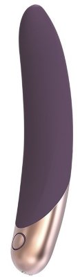 Вибромассажер ASTERIA - 21 см, цвет: фиолетовый