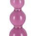 Анальный стимулятор-елочка Anal Beads, цвет: розовый - 13 см