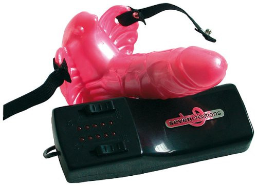 Бабочка для клитора Rotating Venus Strap-In Penis & Clit Vibrator с вращающейся вагинальной головкой