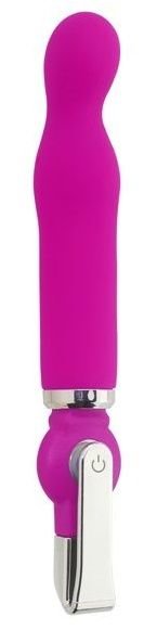 Вибратор ALICE 20-Function G-Spot Vibe - 18 см, цвет: розовый