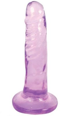 Фаллоимитатор Slim Stick Dildo - 15,2 см, цвет: фиолетовый