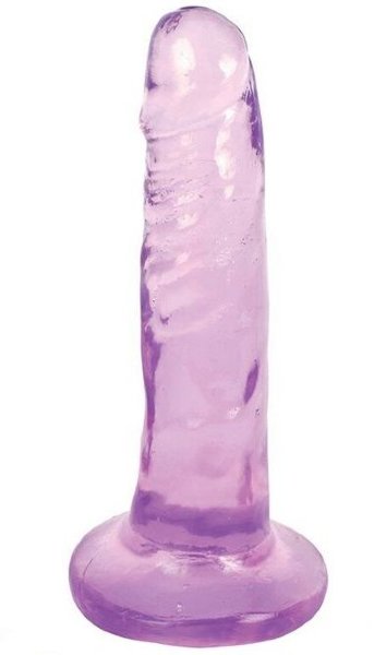 Фаллоимитатор Slim Stick Dildo - 15,2 см, цвет: фиолетовый