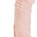 Закрытая насадка на пенис Wolftooth - 14,4 см, цвет: телесный