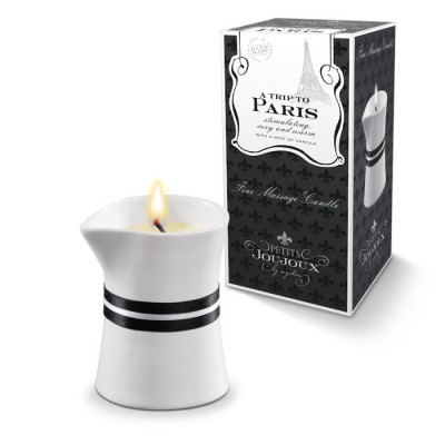 Массажная свеча Petits Joujoux Paris малая с ароматом ванили и сандалового дерева