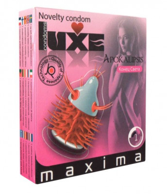 Презерватив Luxe Maxima Конец света - 1 шт.