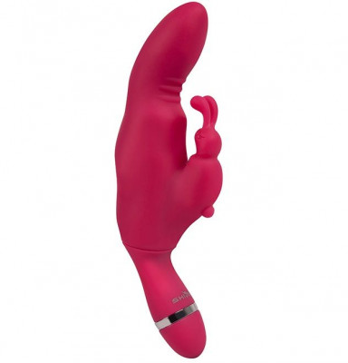 Вибратор Sashay Vibrator Bunny I, цвет: розовый - 18 см