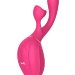 Вибратор с вакуумной стимуляцией клитора Bernic - 20,5 см, цвет: розовый