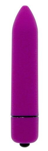 Вибропуля CLIMAX BULLET - 8,5 см, цвет: фиолетовый