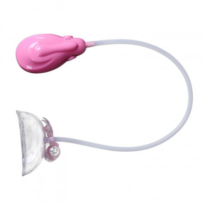 Автоматическая помпа Clitoral Pump для клитора и малых половых губ с вибрацией