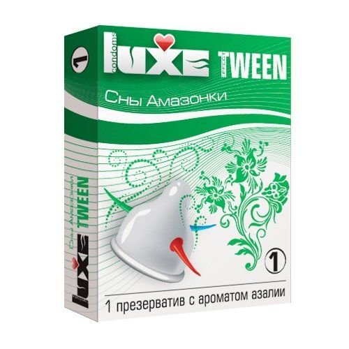 Презерватив Luxe Tween Сны амазонки с ароматом азалии - 1 шт.