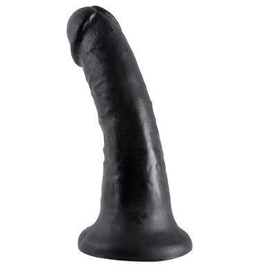 Фаллоимитатор Pipedream 6 Cock, цвет: черный - 15,2 см