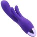 Вибратор INDULGENCE Rechargeable Frolic Bunny - 18,7 см, цвет: фиолетовый