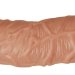 Насадка на фаллос с отверстием для мошонки EXTREME SLEEVE - 17,6 см, цвет: телесный