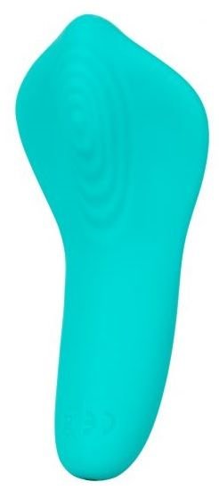 Мини-вибромассажер #PleaseMe - 11,5 см, цвет: бирюзовый