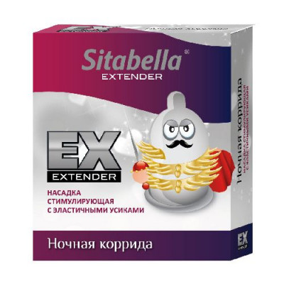 Стимулирующая насадка Sitabella Extender Ночная коррида