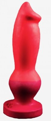 Фаллоимитатор Стаффорд large - 26 см, цвет: красный