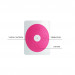 Вибратор Baile Pretty Love Gene с клиторальным зайчиком, цвет: розовый - 20,5 см