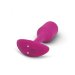 Пробка для ношения с вибрацией b-Vibe Vibrating Snug Plug 2, цвет: розовый