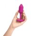 Пробка для ношения с вибрацией b-Vibe Vibrating Snug Plug 2, цвет: розовый