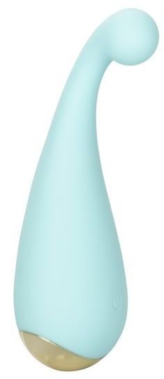 Мини-вибромассажер #ThrillMe - 12 см, цвет: голубой