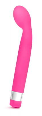 Вибратор для массажа G-точки Rose Scarlet G, цвет: розовый - 17,8 см