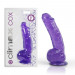 Фаллоимитатор Climax Cox, цвет: фиолетовый - 22,8 см