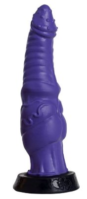 Фаллоимитатор Гиппогриф small - 21 см, цвет: фиолетовый
