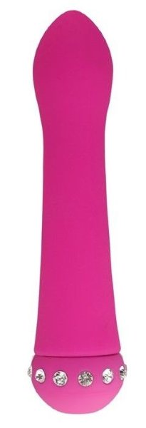 Вибратор SPARKLE SUCCUBI BLISS CARESSING VIBE - 14,2 см, цвет: розовый