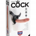 Страпон Strap-On Harness with 9 Cock со съемной телесной насадкой - 22,9 см