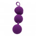 Набор для тренировки вагинальных мышц RestArt Kegel Balls, цвет: фиолетовый