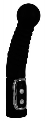 Стимулятор простаты Prostate Massager Twister с ротацией, цвет: черный