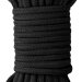 Веревка для бондажа Japanese Rope - 10 м., цвет: черный