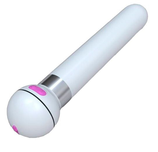 Водонепроницаемый вибратор Touch Vibe, цвет: белый - 20,5 см