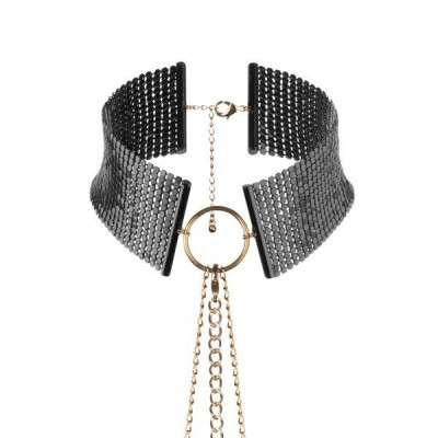 Ошейник с цепочками Desir Metallique Collar, цвет: черный