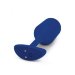 Пробка для ношения с вибрацией b-Vibe Vibrating Snug Plug 4, цвет: синий