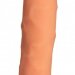 Реалистичный фаллоимитатор с присоской №76 - 17 см, цвет: телесный