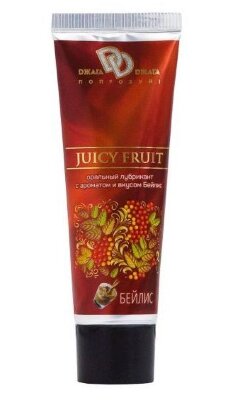 Интимный съедобный лубрикант JUICY FRUIT с ароматом  Бейлис  - 30 мл.