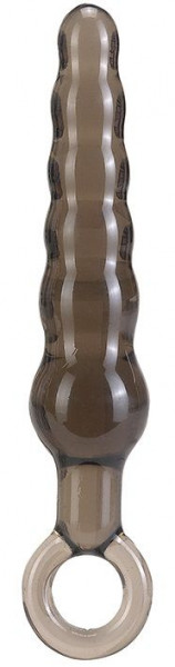 Анальная елочка Anal Stick, цвет: дымчатый - 14 см