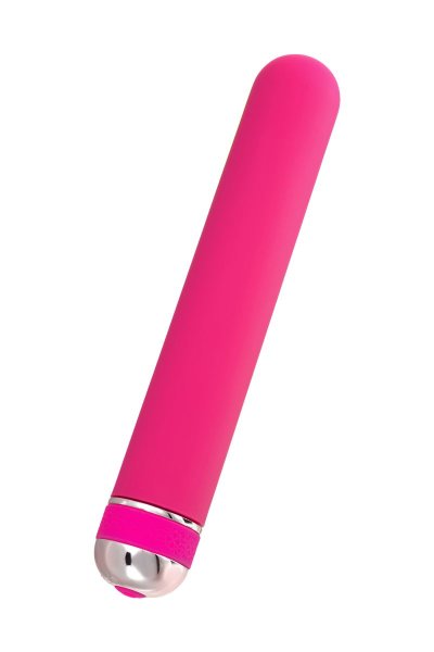 Нереалистичный вибратор Mastick - 18 см, цвет: розовый