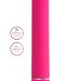 Нереалистичный вибратор Mastick - 18 см, цвет: розовый