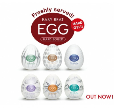 Набор из 6 мастурбаторов Tenga EGG Regular Strength