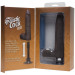 Вибратор Doc Johnson The Realistic Cock ULTRASKYN Vibrating 9" Slim, цвет: коричневый - 26,1 см